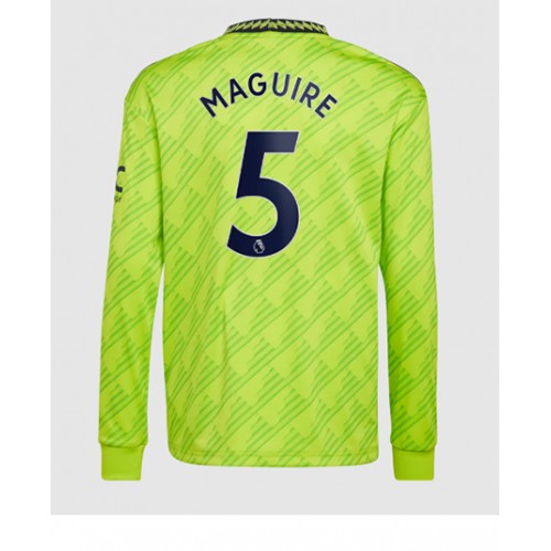 Dres Manchester United Harry Maguire #5 Rezervni 2022-23 Dugi Rukav